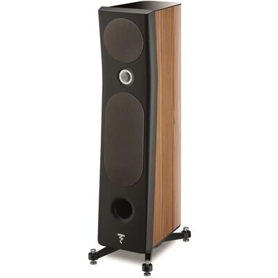 Focal - KANTA N°2 - Walnut High Gloss - Black Matte - Speaker - Publicité Focal - KANTA N°2 - Walnut High Gloss - Black Matte - Speaker - Publicité