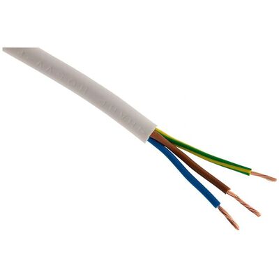 Zenitech Weiß 5m Flexibles Kabel für Innenbereich Zenitech Weiß 5m Flexibles Kabel für Innenbereich