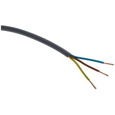 Zenitech - HO5VV-F 3G1,5 - Grau - 10m - Netzkabel Zenitech - HO5VV-F 3G1,5 - Grau - 10m - Netzkabel