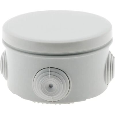 Caixa de derivação impermeável Zenitech - Ø80 40mm - IP55 Caixa de derivação impermeável Zenitech - Ø80 40mm - IP55