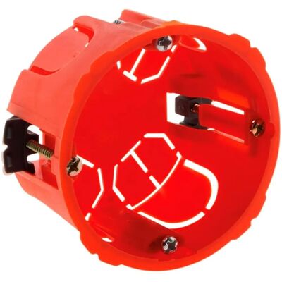 ZENITECH Satz mit 10 Gipskarton-Boxen - Ø65mm, 40mm tief, feuerfest ZENITECH Satz mit 10 Gipskarton-Boxen - Ø65mm, 40mm tief, feuerfest