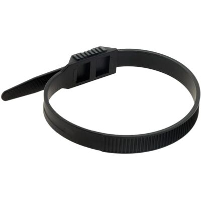 Zenitech - 6x175mm - Noir - 25-pack - Colliers de câbleage Zenitech - 6x175mm - Noir - 25-pack - Colliers de câbleage