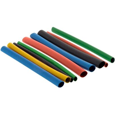 Zenitech Rurki Termoretrakcyjne - 280 sztuk, Wielokolorowe, 4cm, Różne Średnice - Rurki Termoretrakcyjne Zenitech Rurki Termoretrakcyjne - 280 sztuk, Wielokolorowe, 4cm, Różne Średnice - Rurki Termoretrakcyjne