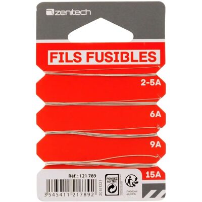 CENTRALE BRICO Lien de fusible - 2-5A, 4-5A, 6A, 9A CENTRALE BRICO Lien de fusible - 2-5A, 4-5A, 6A, 9A