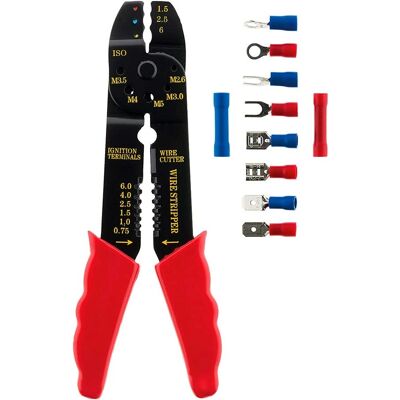 Zenitech - Set met 50 aansluitingen en pincet Zenitech - Set met 50 aansluitingen en pincet