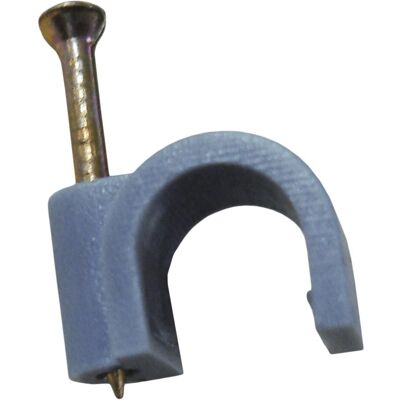 Zenitech 20 Attaches pour Câbles - Ø9mm Gris - Attaches pour Câbles - Publicité Zenitech 20 Attaches pour Câbles - Ø9mm Gris - Attaches pour Câbles - Publicité