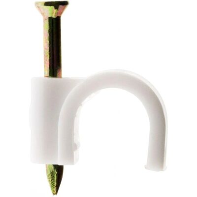 ZENITECH 100 Clips pour câbles - Crochets de fixation 9mm - Publicité ZENITECH 100 Clips pour câbles - Crochets de fixation 9mm - Publicité