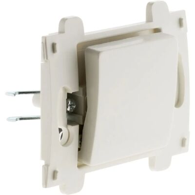 VENUS - Pushbutton 10A - Blanc - 230V - Switch - Publicité VENUS - Pushbutton 10A - Blanc - 230V - Switch - Publicité