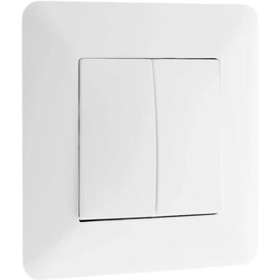 Artezo Doppel-Schalter - 10A - Elegantes Design - Schalter Artezo Doppel-Schalter - 10A - Elegantes Design - Schalter