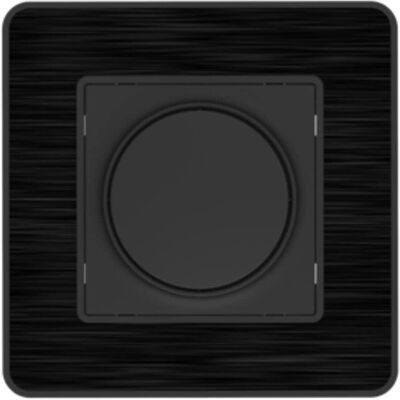 Zenitech Kouro 16A Dimmer Schalter - Schwarz - Für LED geeignet Zenitech Kouro 16A Dimmer Schalter - Schwarz - Für LED geeignet