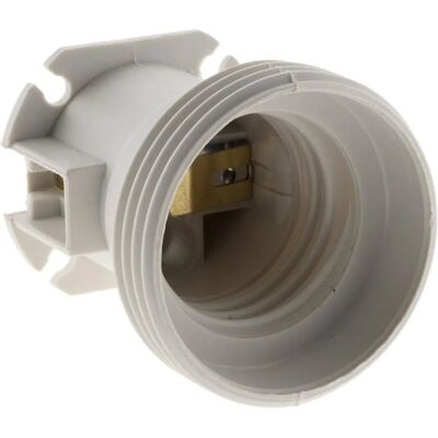 ZENITECH Ensemble de 5 prises E27 blanches pour construction ZENITECH Ensemble de 5 prises E27 blanches pour construction