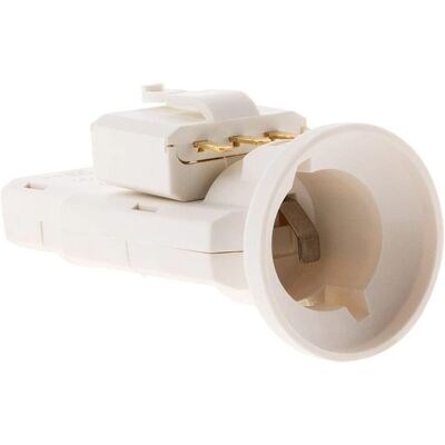 ZENITECH Prise E27 DCL - Plastique, Blanc, 60W ZENITECH Prise E27 DCL - Plastique, Blanc, 60W