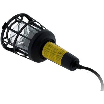 Lampe de travail portable ELEXITY - 60W, câble 5m, douille E27 - Publicité Lampe de travail portable ELEXITY - 60W, câble 5m, douille E27 - Publicité