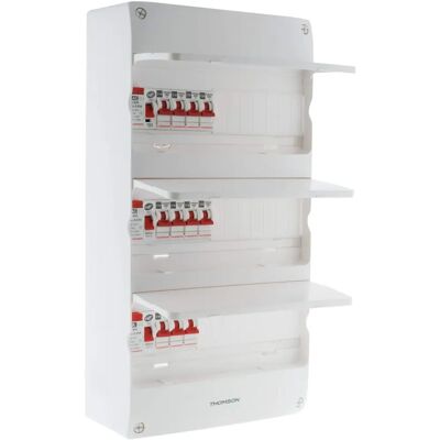 Coffret électrique Thomson 3 rangées 39 modules - Idéal T4 - Publicité Coffret électrique Thomson 3 rangées 39 modules - Idéal T4 - Publicité