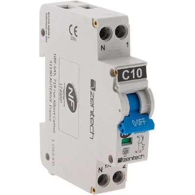ZENITECH Disjuntor automático - 10A - 3KA ZENITECH Disjuntor automático - 10A - 3KA