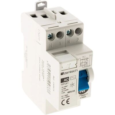 HBF Interruptor diferencial residual - 40A, 3 - Interruptor eléctrico HBF Interruptor diferencial residual - 40A, 3 - Interruptor eléctrico