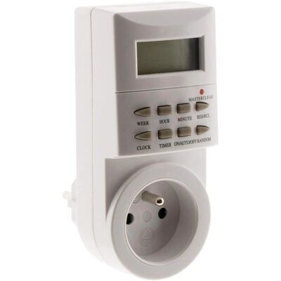 Zenitech PROGRAMMATEUR DIGITAL HEBDOMADAIRE - Programmateur domotique Zenitech PROGRAMMATEUR DIGITAL HEBDOMADAIRE - Programmateur domotique