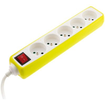 Bloc Multiprise Zenitech 5 Prises - Power Strip - Publicité Bloc Multiprise Zenitech 5 Prises - Power Strip - Publicité
