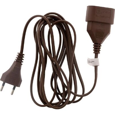 ZENITECH - HO3VH2-F - Marron - 3 m - Rallonge électrique ZENITECH - HO3VH2-F - Marron - 3 m - Rallonge électrique