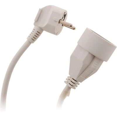 Zenitech förlängningssladd - 16A 2P+T 3m Vit Zenitech förlängningssladd - 16A 2P+T 3m Vit