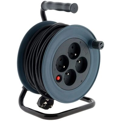 ZENITECH Zwój kabli 15m 3G1 mm² - Szary ZENITECH Zwój kabli 15m 3G1 mm² - Szary