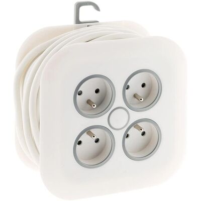 Zenitech Extensão 7m 4 Tomadas 2P+T 16A Plug Extra Aplanado Zenitech Extensão 7m 4 Tomadas 2P+T 16A Plug Extra Aplanado