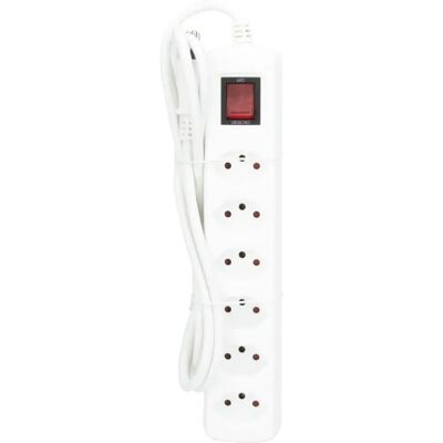 Zenitech Szwajcarska listwa zasilająca T13 - 6 gniazdek, 1,5m, Biały Zenitech Szwajcarska listwa zasilająca T13 - 6 gniazdek, 1,5m, Biały