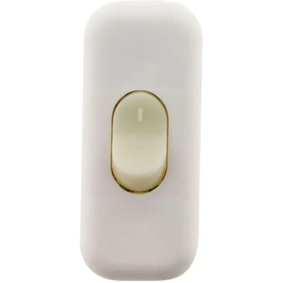 Zenitech 199611 Interrupteur Luminescent Unipolaire Blanc - Interrupteur Zenitech 199611 Interrupteur Luminescent Unipolaire Blanc - Interrupteur