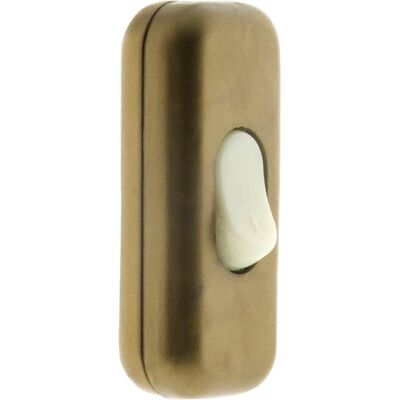 Interrupteur Luminescent Zenitech Unipolaire - Or Interrupteur Luminescent Zenitech Unipolaire - Or
