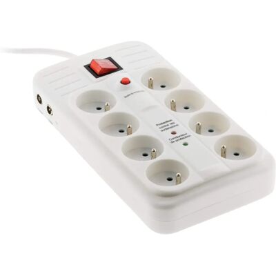 Générique Multiprise avec protection contre les surtensions - Power Strip with Surge Protector - Publicité Générique Multiprise avec protection contre les surtensions - Power Strip with Surge Protector - Publicité