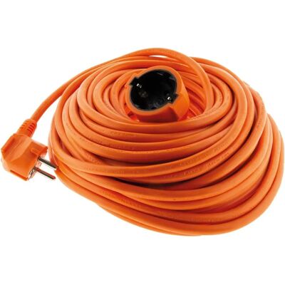 Zenitech - Cable de extensión Schuko Naranja 25m Zenitech - Cable de extensión Schuko Naranja 25m