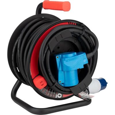 Estensione PROTEC - Schuko/CEE P17 - 20m - Resistente all'esterno Estensione PROTEC - Schuko/CEE P17 - 20m - Resistente all'esterno