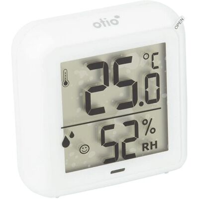 Otio - ThermoHygro - Blanc - 65x65x20mm - Thermometer and hygrometer - Publicité Otio - ThermoHygro - Blanc - 65x65x20mm - Thermometer and hygrometer - Publicité