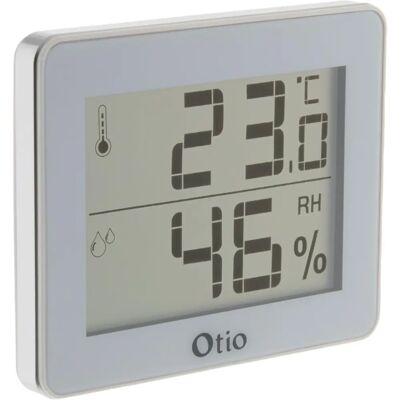 Otio - ThermoHygro - Blanc - thermomètre numérique hygromètre - Publicité Otio - ThermoHygro - Blanc - thermomètre numérique hygromètre - Publicité