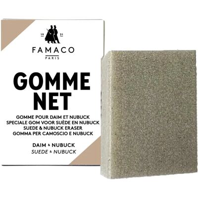 Kit de Soin de Chaussures Blanc Famaco - Pour daim et nubuck Kit de Soin de Chaussures Blanc Famaco - Pour daim et nubuck