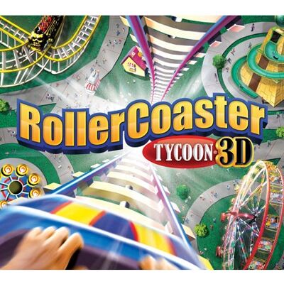 Nintendo 3DS - Bandai Achterbahn Tycoon 3D - Themenpark-Management-Spiel Nintendo 3DS - Bandai Achterbahn Tycoon 3D - Themenpark-Management-Spiel