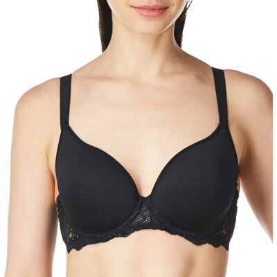 Simone Perele Caresse Svart Spacer-BH - Storlek 32G Simone Perele Caresse Svart Spacer-BH - Storlek 32G