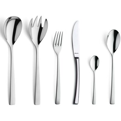 Ensemble de Cutlery 49 pièces Aurora Amefa - Publicité Ensemble de Cutlery 49 pièces Aurora Amefa - Publicité