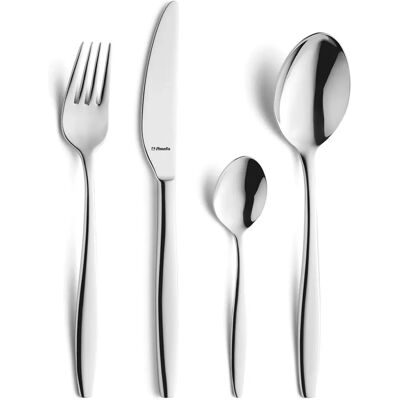 Ensemble de 24 Pièces Amefa - Acier Inoxydable - Lavable au Lave-Vaisselle - Publicité Ensemble de 24 Pièces Amefa - Acier Inoxydable - Lavable au Lave-Vaisselle - Publicité
