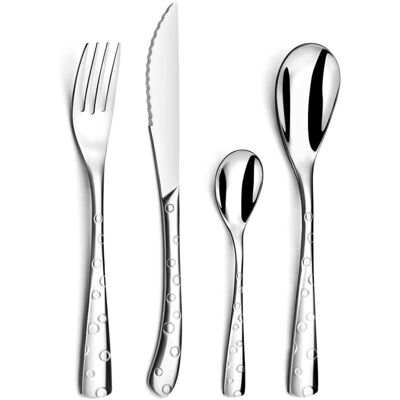 Amefa Flocon 24-teiliges Edelstahl Besteckset Amefa Flocon 24-teiliges Edelstahl Besteckset