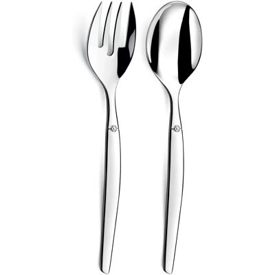 Lou Laguiole Jet - Set di Posate per Insalata - Acciaio Inox Lou Laguiole Jet - Set di Posate per Insalata - Acciaio Inox