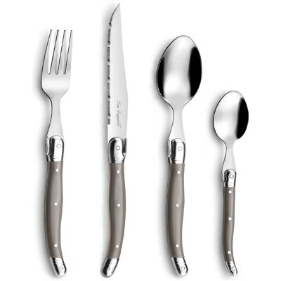 Lou Laguiole 24-delt bestikksett - Taupe - Bestikk Lou Laguiole 24-delt bestikksett - Taupe - Bestikk