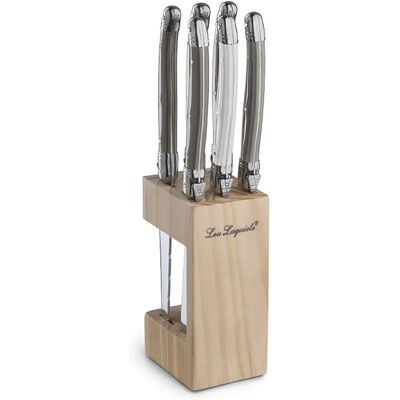 Lou Laguiole - Flerfarget Grillsett - 6 stk - Bestikk Lou Laguiole - Flerfarget Grillsett - 6 stk - Bestikk