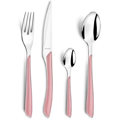 Couverts Amefa Eclat Rose en Métal - 24 pièces Couverts Amefa Eclat Rose en Métal - 24 pièces
