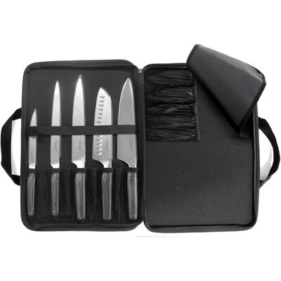 Set de 5 cuchillos de cocina Sabatier Trompette - Cuchillos de cocina Set de 5 cuchillos de cocina Sabatier Trompette - Cuchillos de cocina