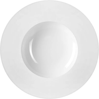 Juego de Platos Profundos de Porcelana Blanca Médard de Noblat - Elegante Vajilla Juego de Platos Profundos de Porcelana Blanca Médard de Noblat - Elegante Vajilla