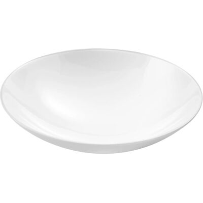Platos de ensalada y pasta en porcelana Limoges blanca de Medard de Noblat - Set de 6 Platos de ensalada y pasta en porcelana Limoges blanca de Medard de Noblat - Set de 6