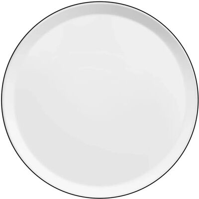 Médard de Noblat - Yaka Noir - 27 cm - Porcelaine - Assiette plate - Publicité Médard de Noblat - Yaka Noir - 27 cm - Porcelaine - Assiette plate - Publicité
