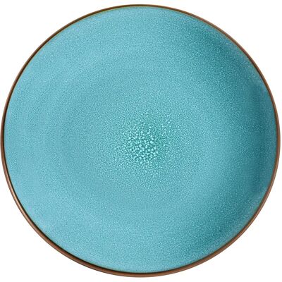 Médard de Noblat - Feeling Turquoise - Coffret 6 assiettes dessert - Publicité Médard de Noblat - Feeling Turquoise - Coffret 6 assiettes dessert - Publicité