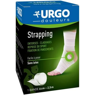 Urgo Medizinischer Klebeband - Elastisch, Latexfrei - 6cm x 2,5m Urgo Medizinischer Klebeband - Elastisch, Latexfrei - 6cm x 2,5m